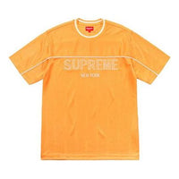 Supreme SS18 Dazzle Warm Up Top Orange Tee SUP-SS18-0025