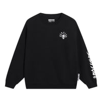 Li-Ning Crew Neck Pullover 'Black' AWDT087-4