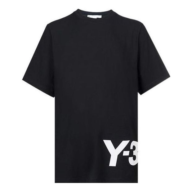 adidas Y-3 CH1 Short Sleeve Large Logo Tee 'Black' HG6093