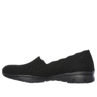 (WMNS) Skechers Modern Comfort Slip-on Shoes 'Triple Black' 49481-BBK