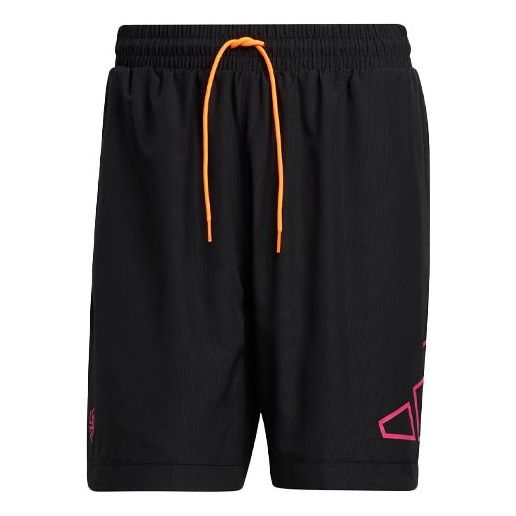 adidas Dm Short Basketball Sports Shorts Black HE1611