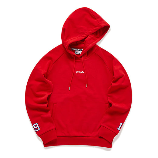 (WMNS) Fila FUSION Sports Pullover Hoodie Red T11W112205F-RD