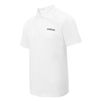 adidas D2m Elv Polo Shirt Asia Sizing 'White' JE3559