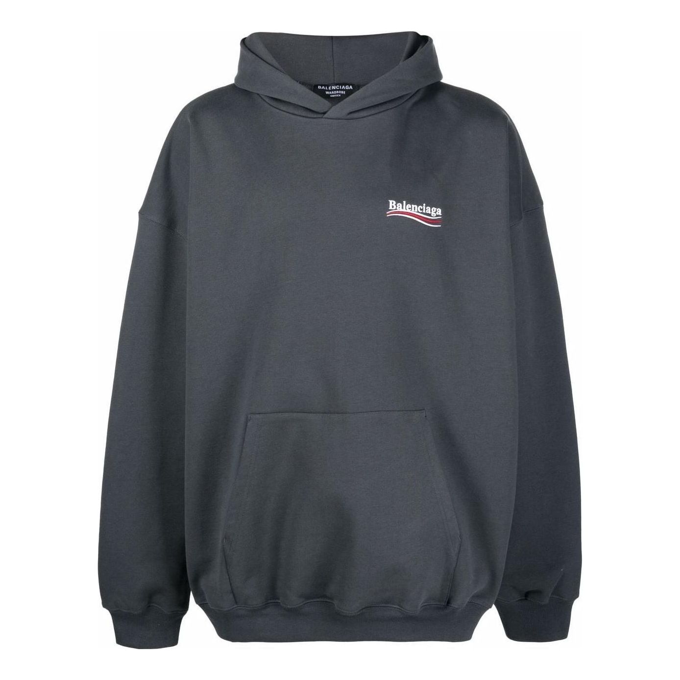 Balenciaga Political Campaign Hoodie 'Grey' 620973TKVI91366