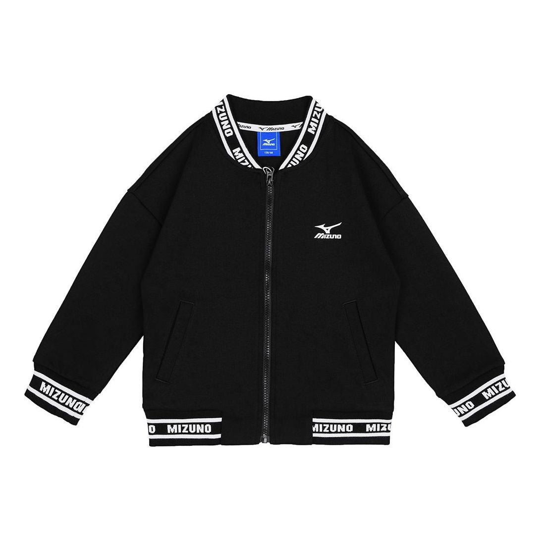 (GS) Mizuno Casual Knit Jacket 'Black' 32CC3903