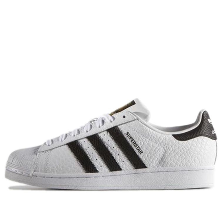 adidas originals Superstar Lightweight Cozy Skate Shoes White Black Unisex 'Black White' S75157