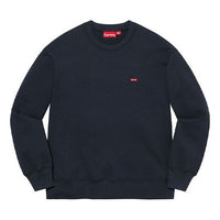 Supreme Small Box Crewneck Box 'Navy Red' SUP-FW21-161