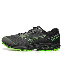 Mizuno Rider GTX Black/Green J1GC187905
