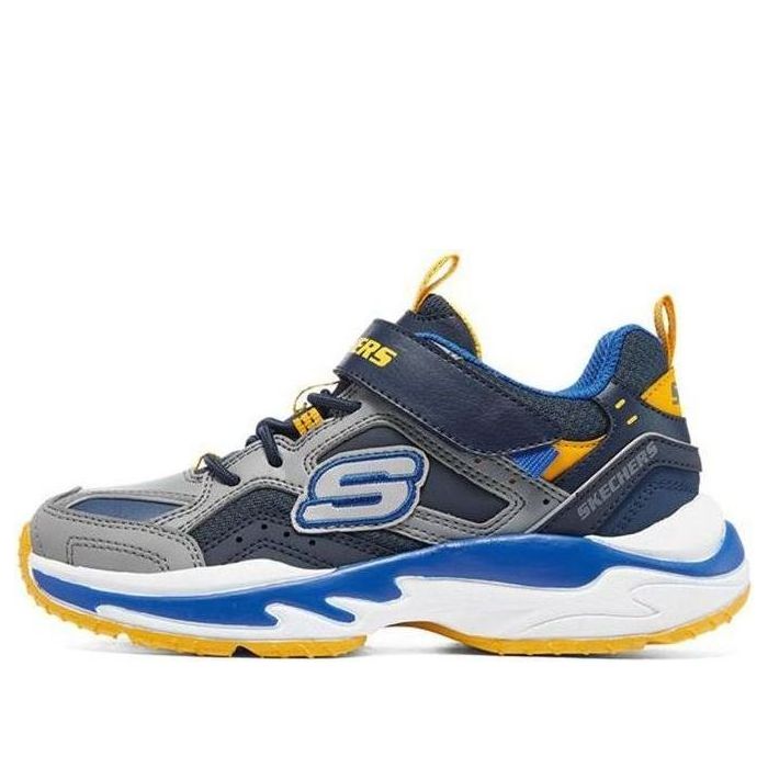 (GS) Skechers Durolux 'Blue Gray Yellow' 403817L-NVGY
