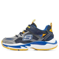 (GS) Skechers Durolux 'Blue Gray Yellow' 403817L-NVGY