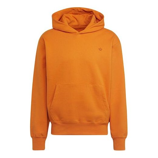 adidas originals Embroidered Small Label Solid Color Sports Orange HF6372
