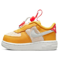 (TD) Nike Force 1 Toggle SE 'Yellow Ochre Pearl White' DQ0366-700