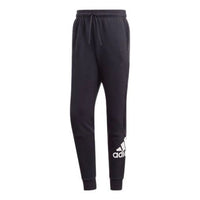 adidas Mh Bos Pnt Fl Printing Logo Casual Sports Pants Black GC7340