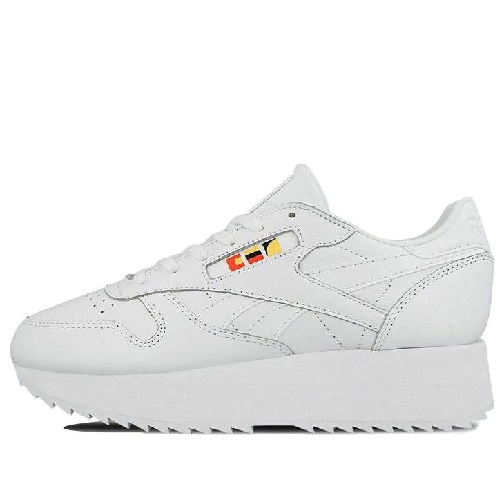 (WMNS) Reebok Classic Leather Double 'White' DV5391