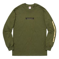 Supreme FW18 1994 LS Tee Olive Logo Tee SUP-FW18-062