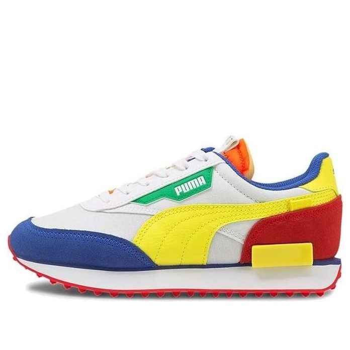 (GS) PUMA Future Rider Play On 'White Multi' 372349-10
