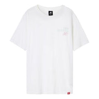 New Balance Round Neck Short Sleeve White AMT01564-WT