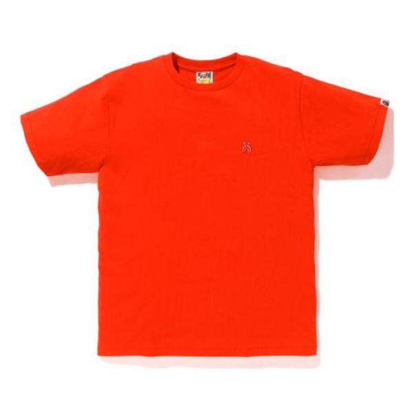 A Bathing Ape Shark One Point Tee 'Red' 0ZXTEM110062D
