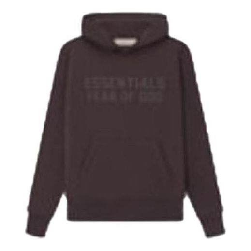 (PS) Fear of God Essentials SS23 Logo Hoodie 'Plum' FOG-SS23-204