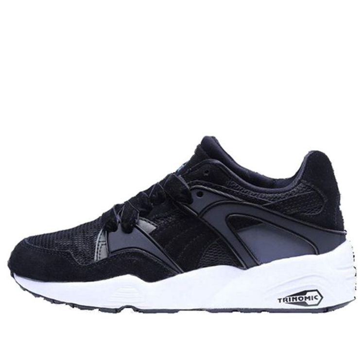 (WMNS) PUMA Blaze Shock Absorption Wear-resistant Low Tops Black 362723-01