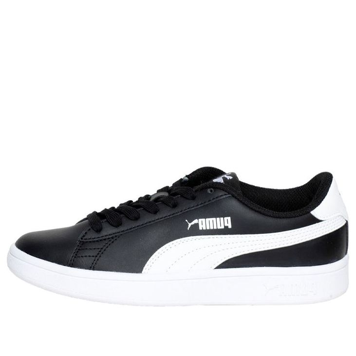 PUMA Smash V2 K Shoes White/Black 365170-03