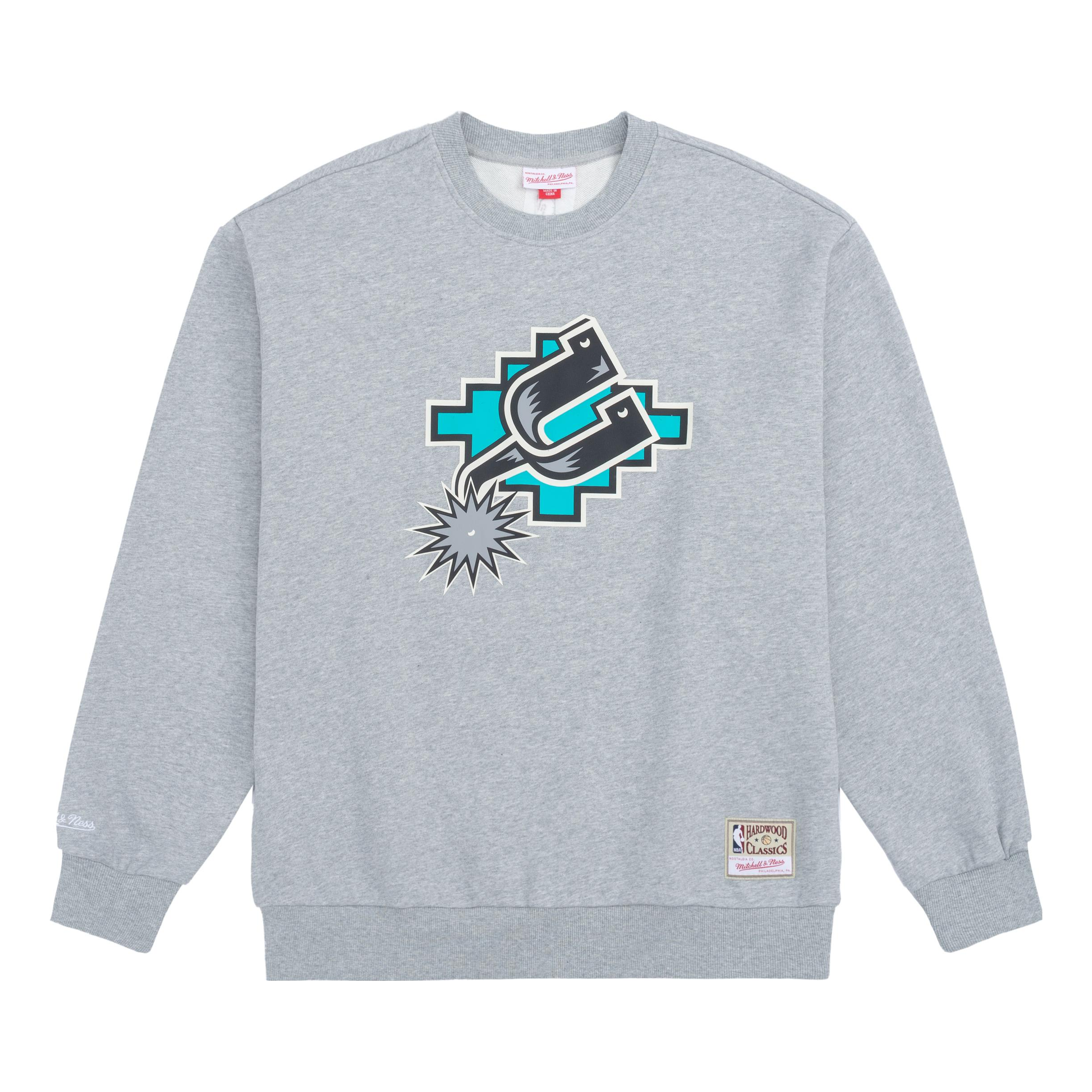 Mitchell & Ness x NBA San Antonio Spurs MVP Throwback Logo T-shirt 'Grey' MNJYFWHD23092005