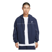 Nike Club Hooded Loose-Fit Jacket 'Obsidian' HJ2013-451