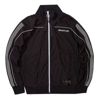Li-Ning x Bruce Lee Graphic Jacket 'Black Grey' AFDR985-3