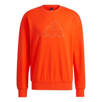 adidas SPORTSWEAR LOGO SWEATSHIRT 'Bold Orange' H40193