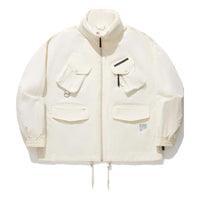 Li-Ning Multi Pockets Waterproof Jacket 'Beige' AJDU271-1
