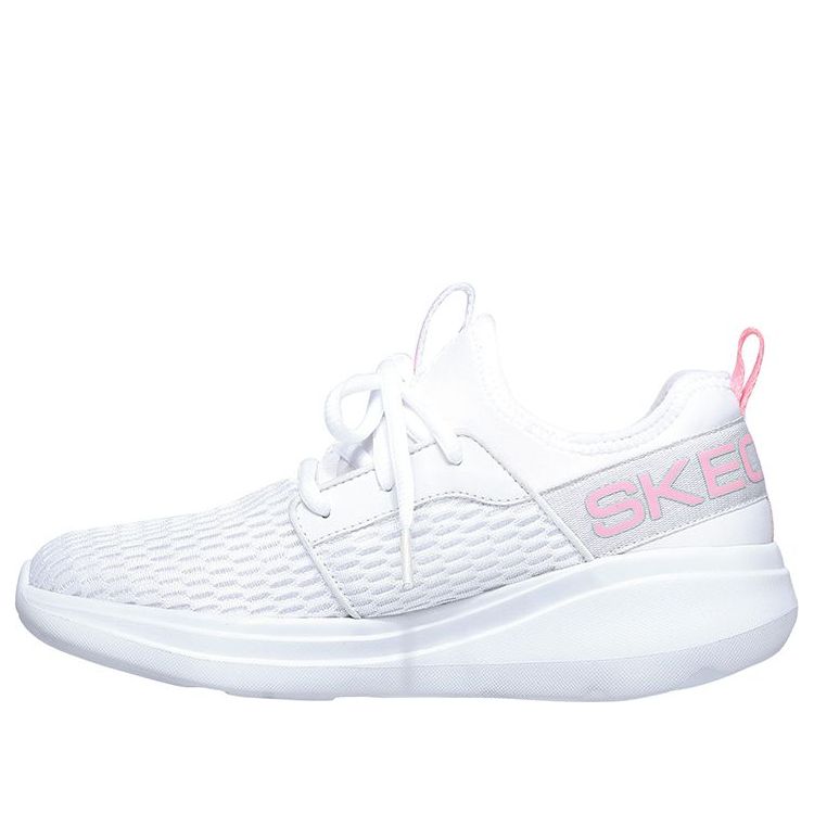 (WMNS) Skechers Go Run Fast Low-Top Pink/White 128012-WTPK