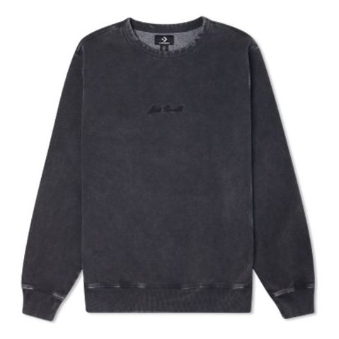 Converse Jack Purcell Pullover Crewneck Sweatshirt Asia Sizing 'Black' 10021636-A02