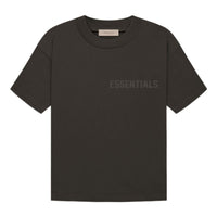 Fear of God Essentials FW22 Short Sleeve Tee 'Off Black' FOG-FW22-382