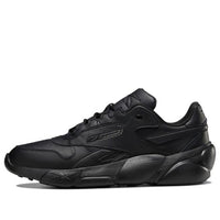 Reebok Premier Classic Leather Stylish Wear-Resistant Sports Black DV8606