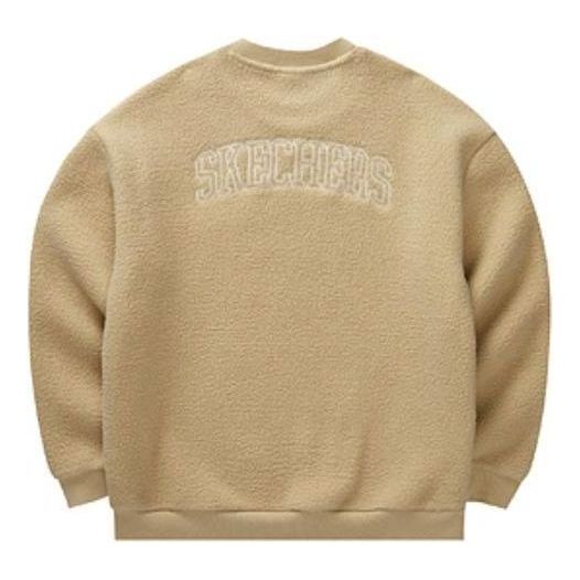 Skechers Letter Printed Crew Sweater 'Tan' L322U091-028R