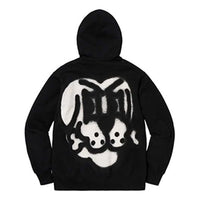 Supreme FW18 Bone Zip Up Hooded Jacket 'Black' SUP-FW18-110