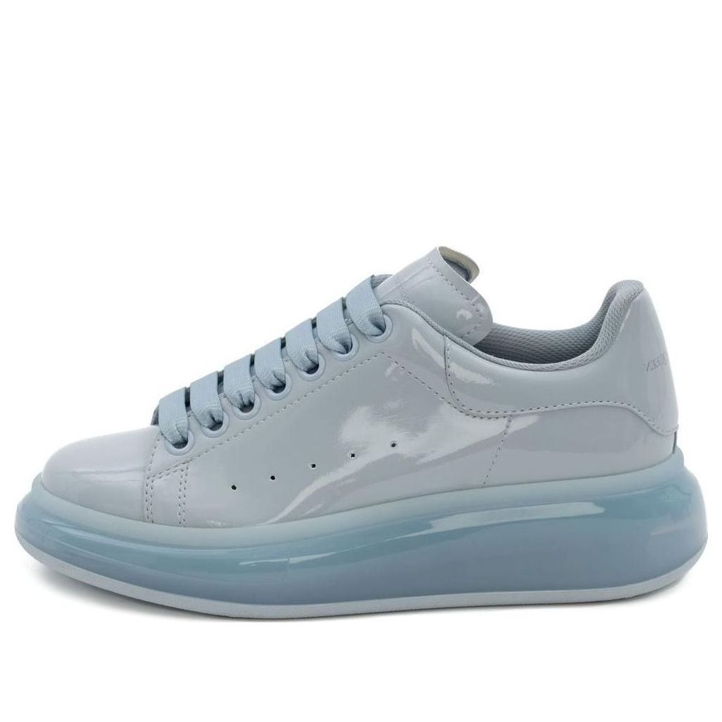 (WMNS) Alexander McQueen Oversized Low-Top Sneakers 'Blue' 697110W4T924542