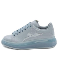 (WMNS) Alexander McQueen Oversized Low-Top Sneakers 'Blue' 697110W4T924542