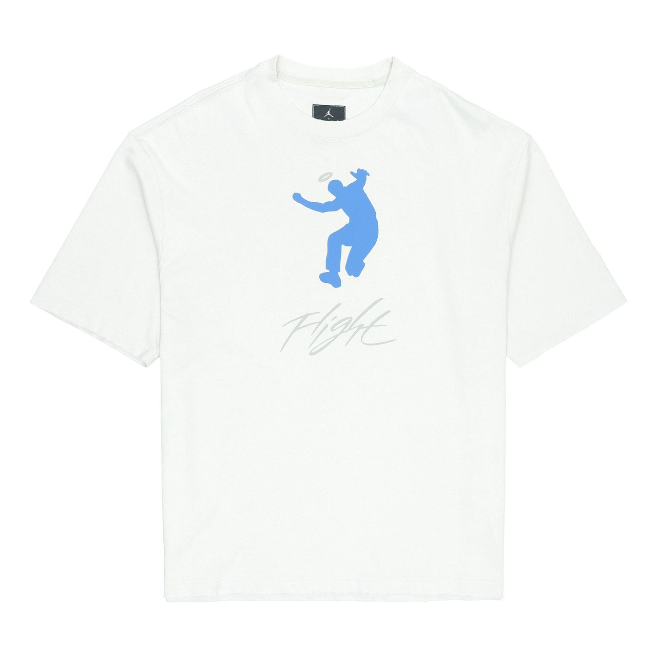Air Jordan x Union Crossover SS22 Solid Color Character Alphabet Printing Round Neck Short Sleeve Asia Edition Gray DM2840-025