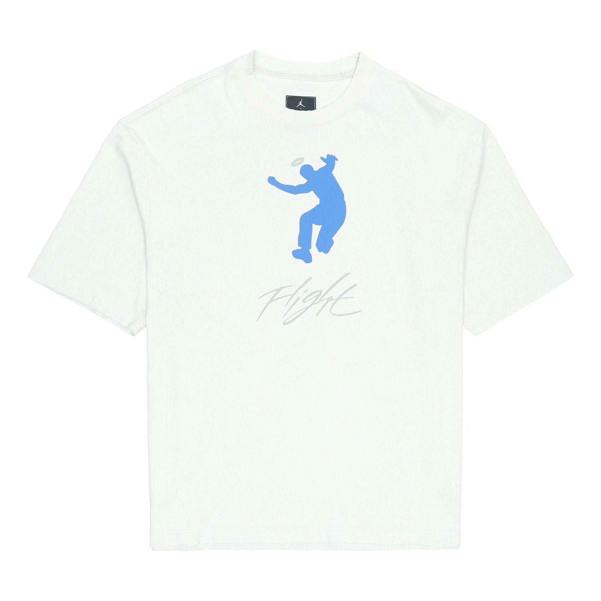 Air Jordan x Union Crossover SS22 Solid Color Character Alphabet Printing Round Neck Short Sleeve Asia Edition Gray DM2840-025