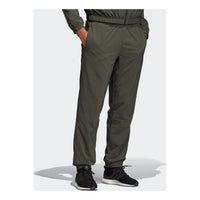 adidas originals M Sid Pnt WvnQ4 Training Sports Long Pants Brown EC6338