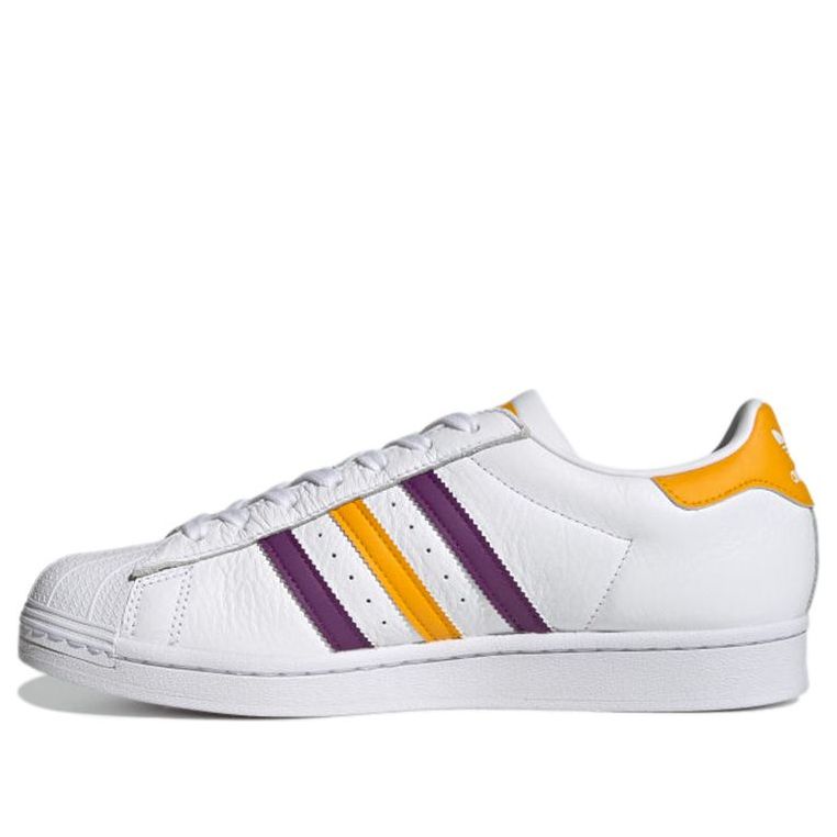 adidas Superstar 'White Gold Purple' FX4277
