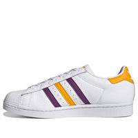adidas Superstar 'White Gold Purple' FX4277