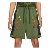 Nike AS M J ZION DF FLC Short BB CARBON Green DJ4677-335