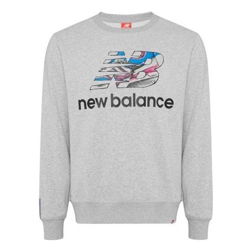 New Balance Men's New Balance LOGO Casual Gray AMT91516-AG