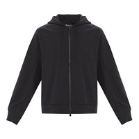 Men's Y-3 Solid Color Loose Casual Zipper Black FJ0438