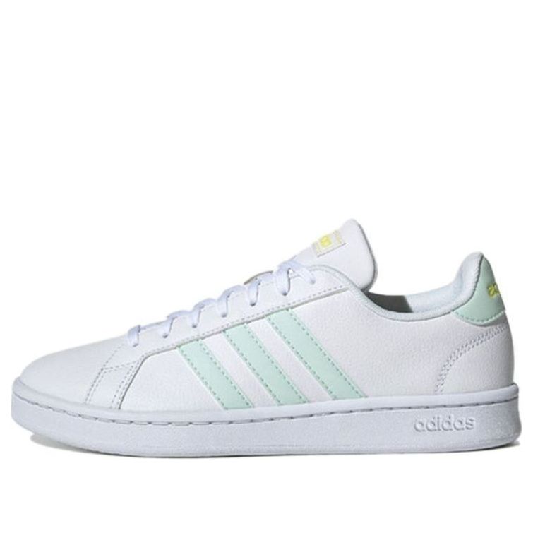 (WMNS) adidas Grand Court 'White Dash Green' EG7643