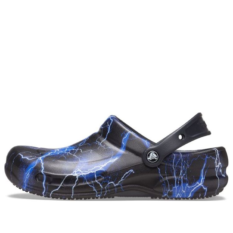 Crocs Bistro Clogs 'Black Lightning Bolts' 204044-0GZ