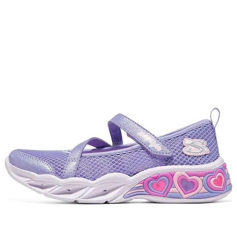 (GS) Skechers Sweetheart Lights 'Purple' 302568L-PERI