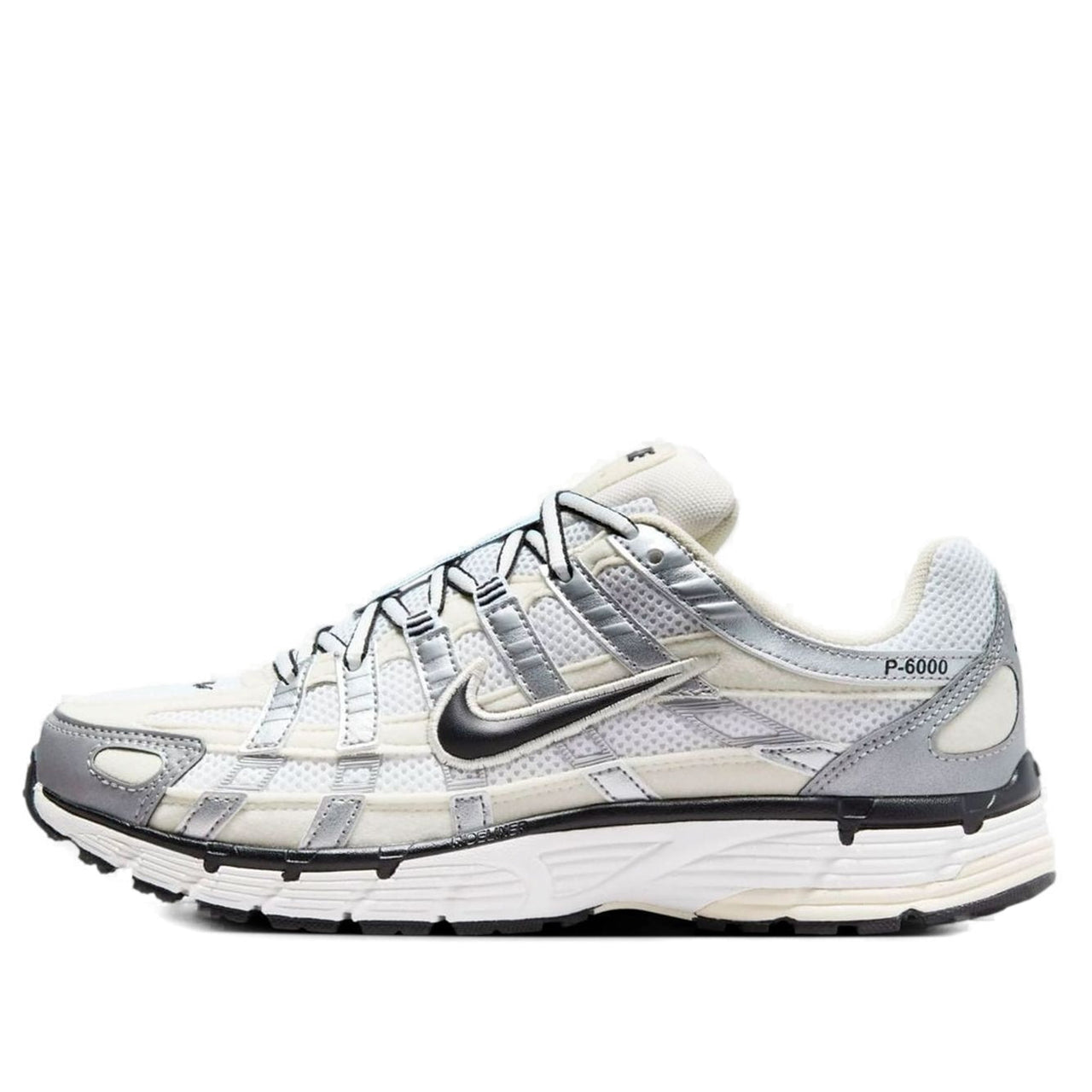 (WMNS) Nike P-6000 'Coconut Milk Metallic Silver' FV6603-100